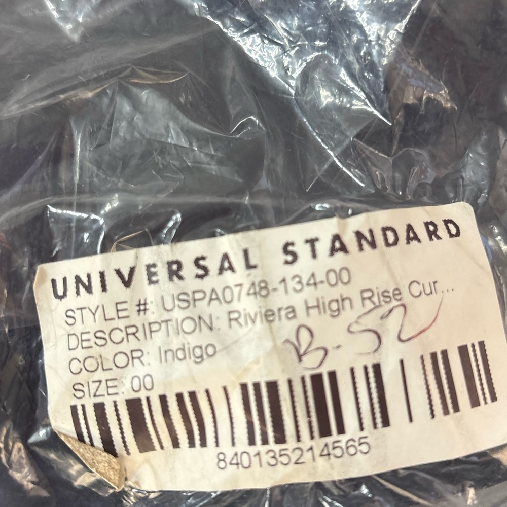 Universal Standard Riviera High Rise Jeans size 00 - Picture 7 of 7